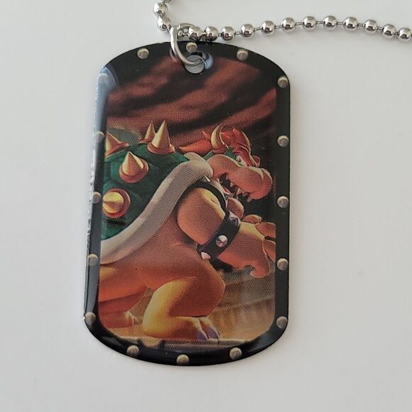 Super Mario Bros Necklaces 5 Necklaces Bowser Peach Kong Iggy Koopa #0268 - Picture 5 of 16